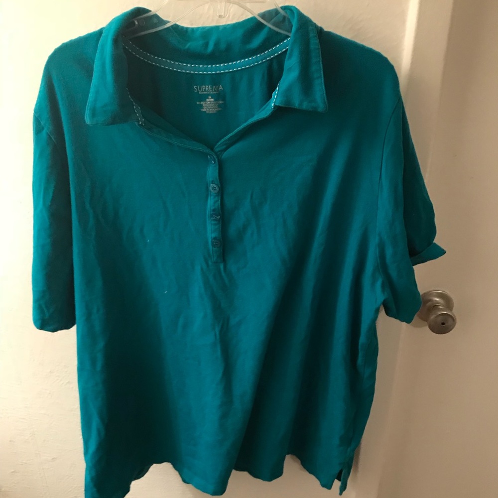 Blue polo